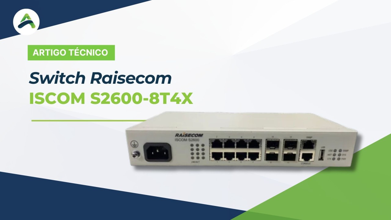 Switch Raisecom ISCOM S2600-8T4X